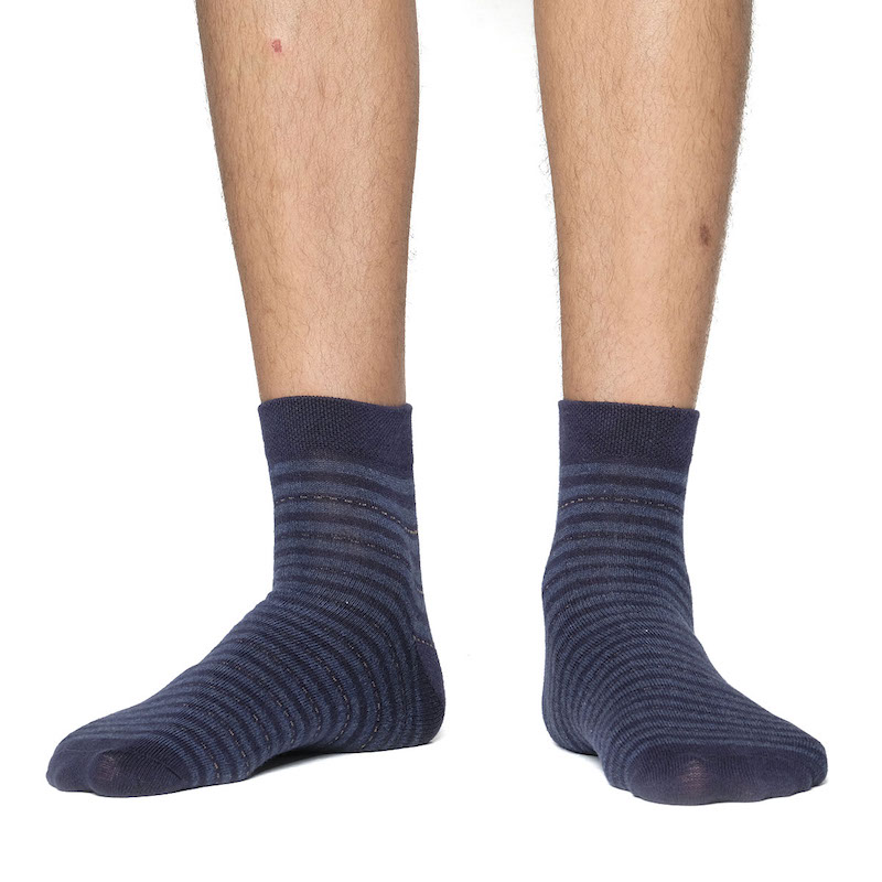 Picture of Premium Ankle Socks for Men  (Navy Blue)