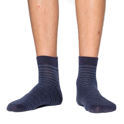 Picture of Premium Ankle Socks for Men  (Navy Blue)