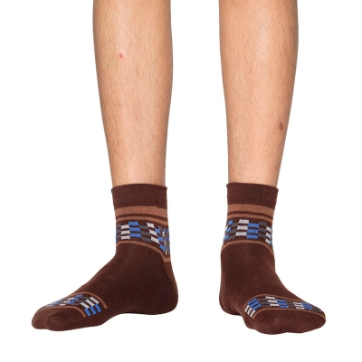 Picture of Premium Ankle Socks for Men  (Chocolate)