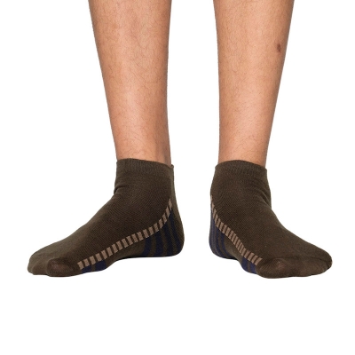 Picture of Premium Ankle Socks for Men  (Olive)