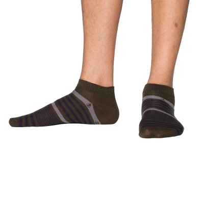 Picture of Premium Ankle Socks for Men  (Olive)