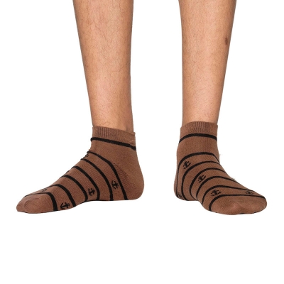 Picture of Premium Ankle Socks for Men  (Brown)