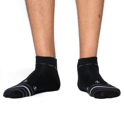 Picture of Proman Ankle Socks for Men  (Black)