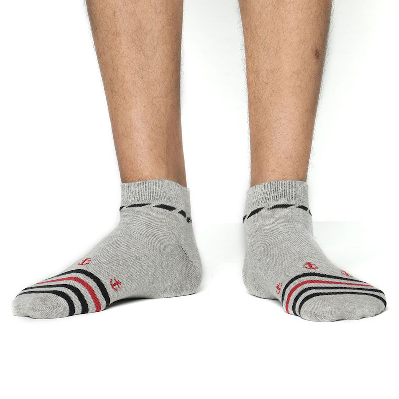 Picture of Proman Ankle Socks for Men  (Ash)