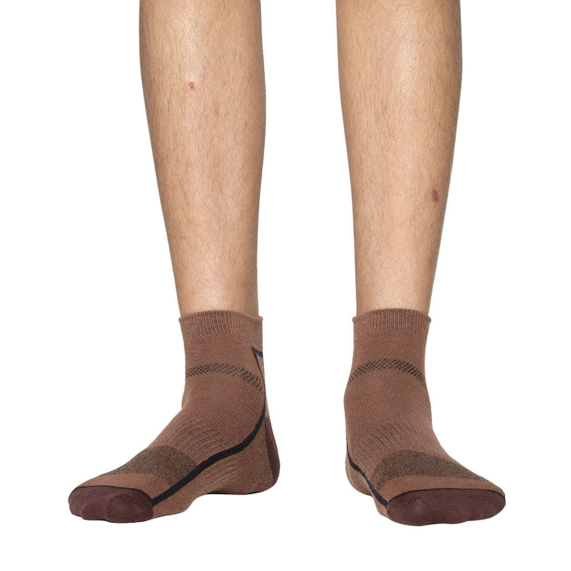 Picture of Premium Ankle Socks for Men  (Brown)
