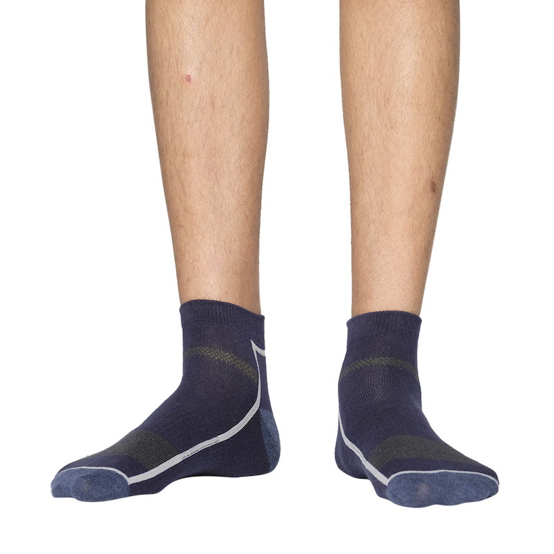 Picture of Premium Ankle Socks for Men  (Navy Blue)