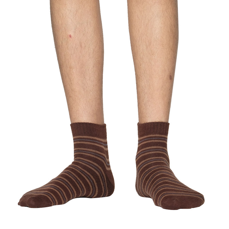 Picture of Premium Ankle Socks for Men  (Chocolate)