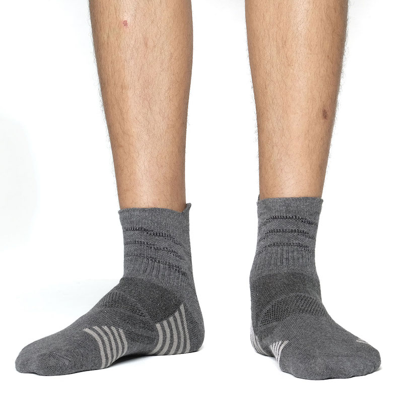 Picture of Premium Ankle Socks for Men  (Charcoal)