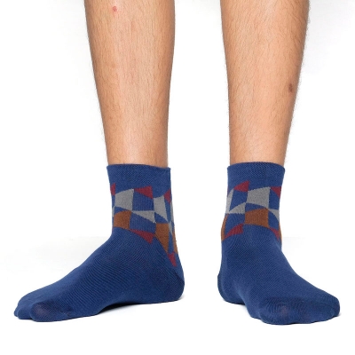 Picture of Premium Ankle Socks for Men  (Navy Blue)