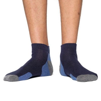 Picture of Premium Ankle Socks for Men  (Navy Blue)