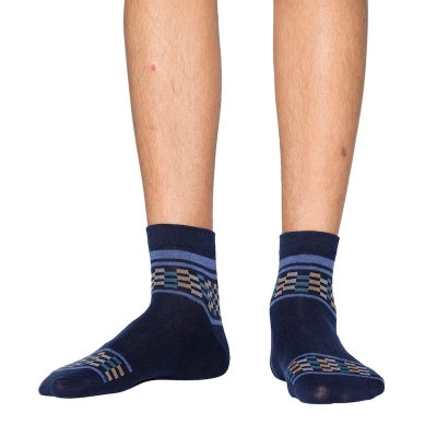 Picture of Premium Ankle Socks for Men  (Navy Blue)
