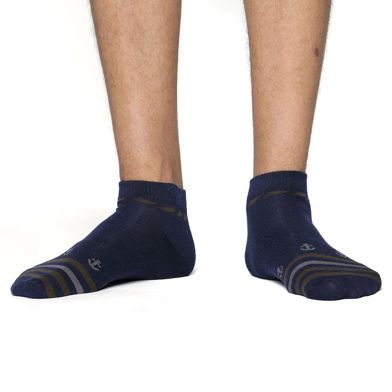 Picture of Proman Ankle Socks for Men  (Navy Blue)