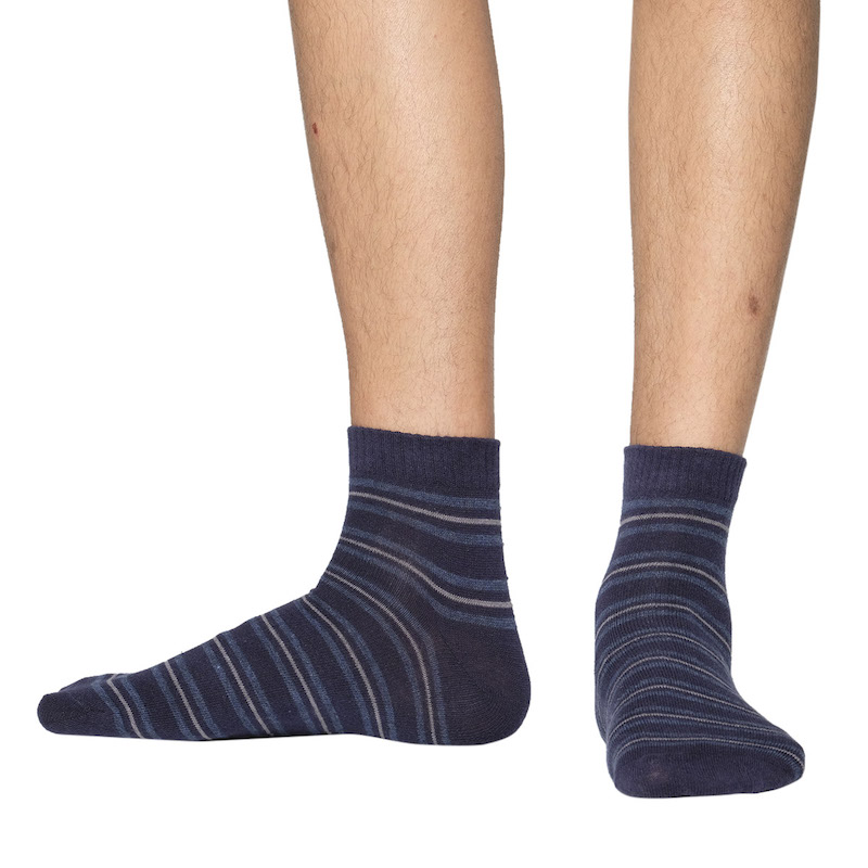 Picture of Premium Ankle Socks for Men  (Navy Blue)