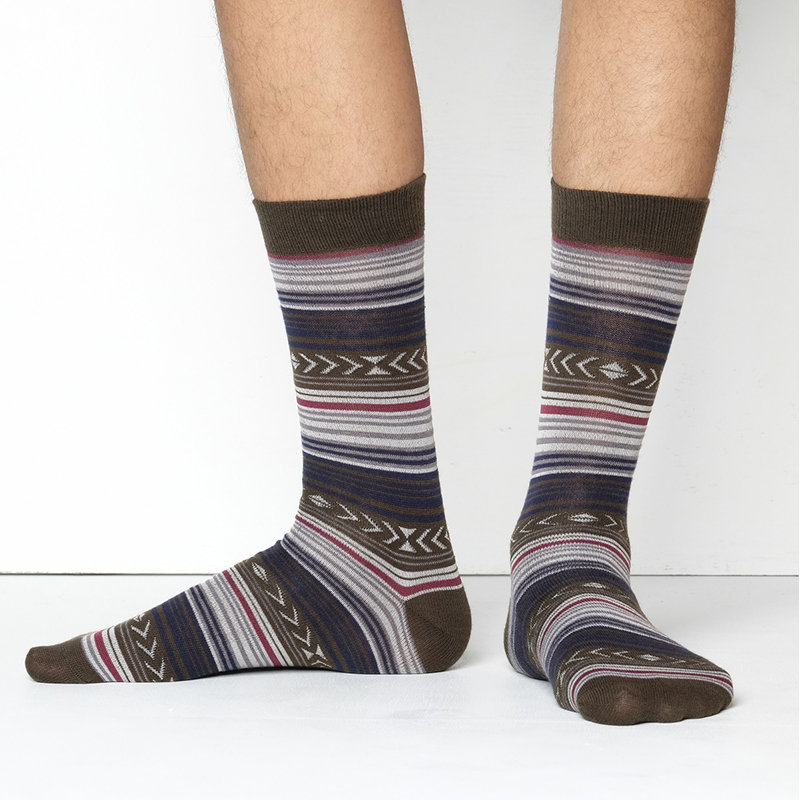 Picture of Premium Long Socks For Men  (Multicolor)