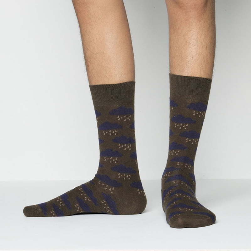 Picture of Premium Long Socks For Men  (Olive)