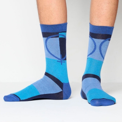 Picture of Premium Long Socks For Men  (Multicolor)