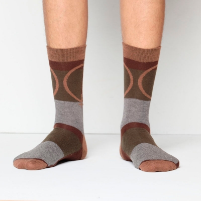 Picture of Premium Long Socks For Men  (Multicolor)