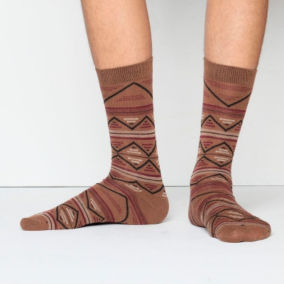 Picture of Premium Long Socks For Men  (Brown)
