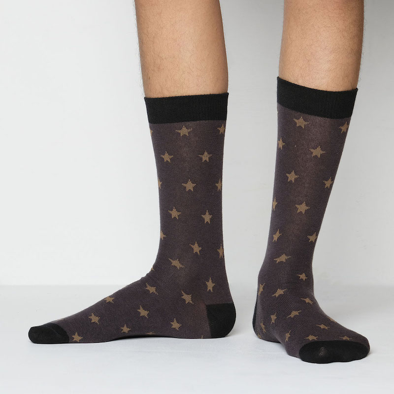 Picture of Premium Long Socks For Men  (Charcoal)