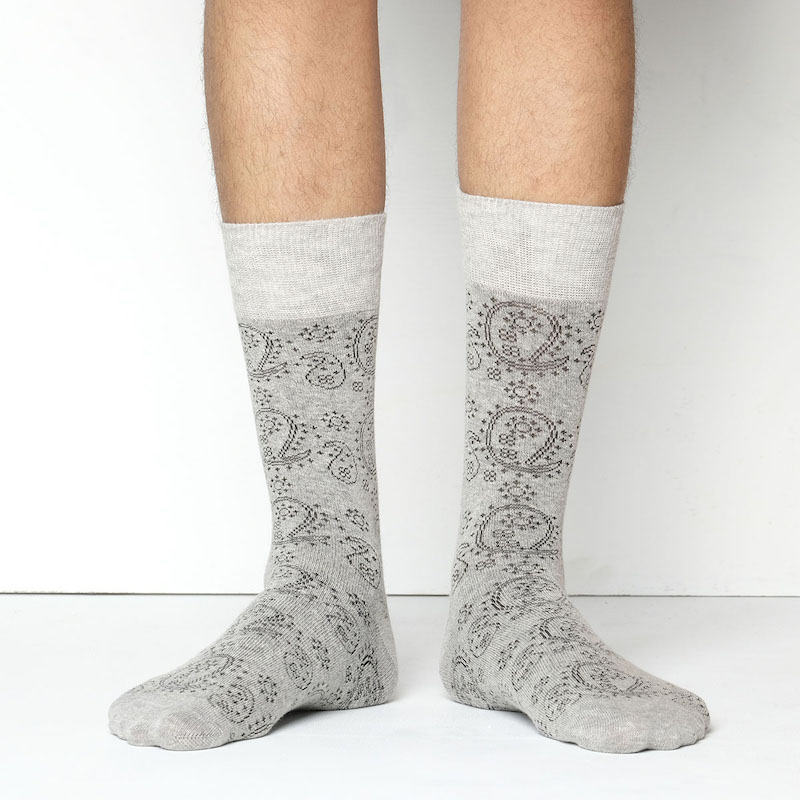 Picture of Premium Long Socks For Men  (Ash)