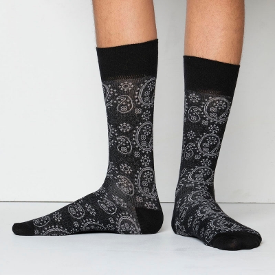 Picture of Premium Long Socks For Men  (Black)