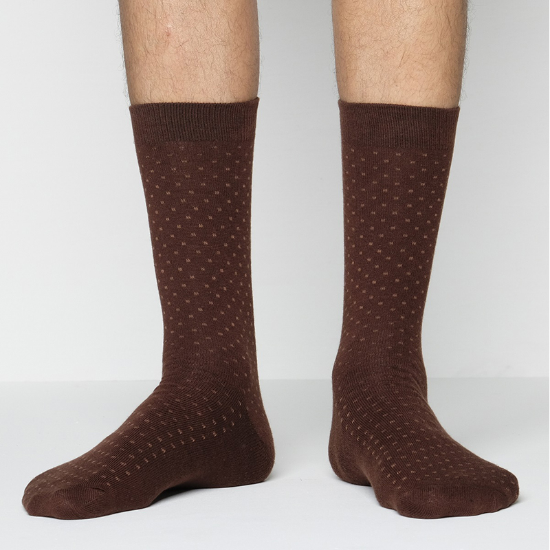 Picture of Premium Long Socks For Men  (Chocolate)
