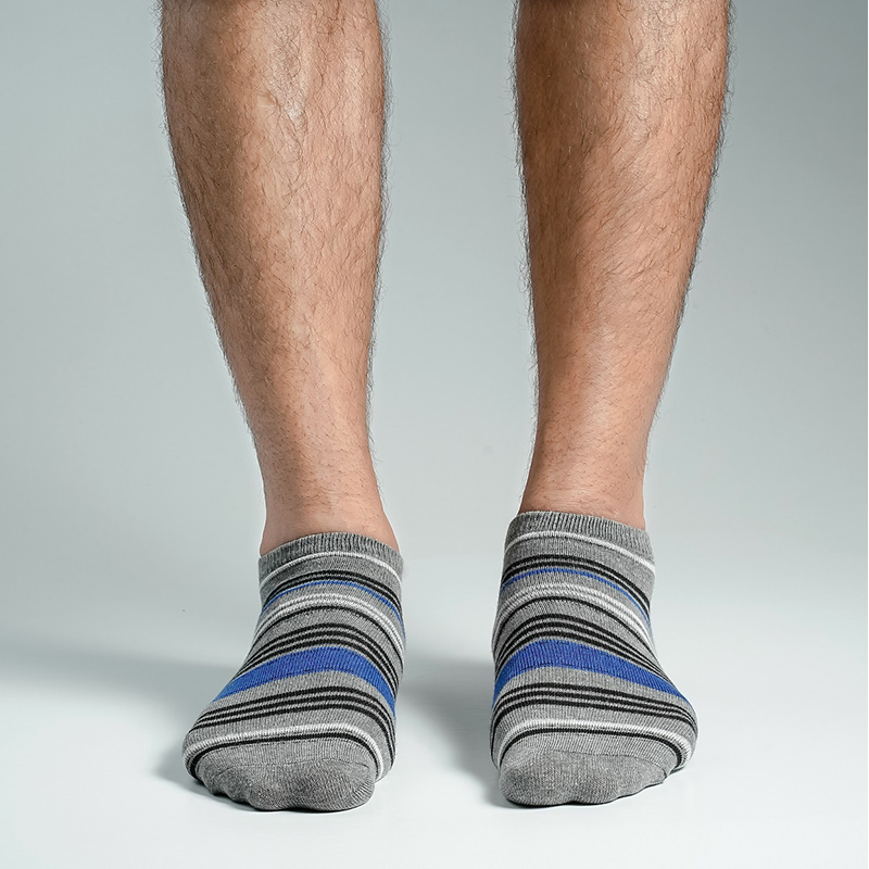 Picture of Premium Ankle Socks For Men  (Ash)