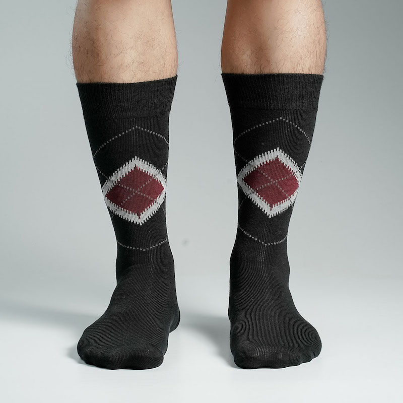 Picture of Premium Long Socks For Men  (Multicolor)