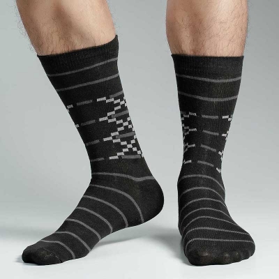 Picture of Premium Long Socks For Men  (Multicolor)