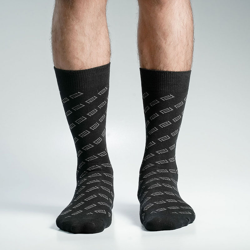 Picture of Super Dog Long Socks For Men  (Black)