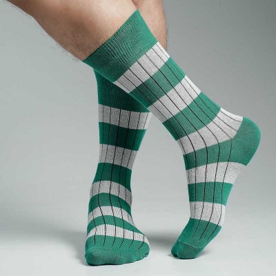 Picture of Premium Long Socks For Men  (Multicolor)