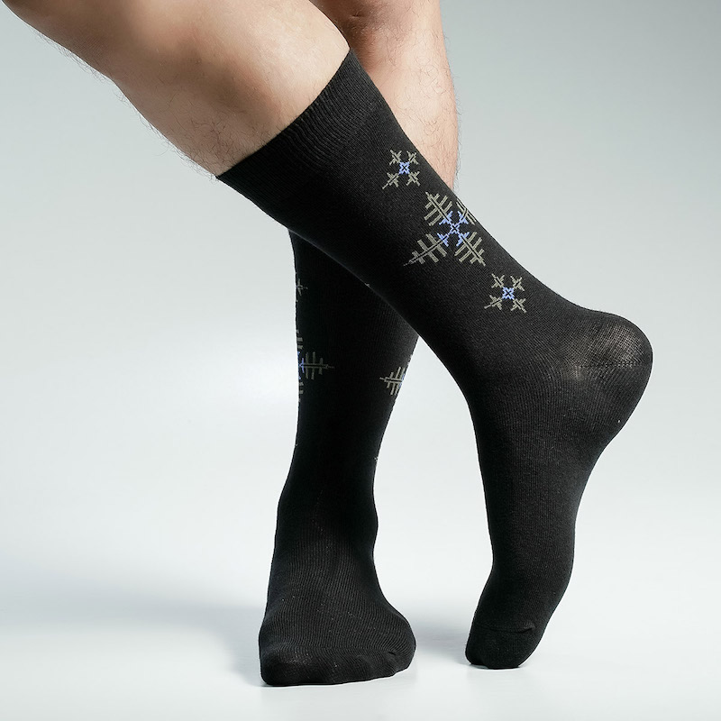 Picture of Super Dog Long Socks For Men  (Black)