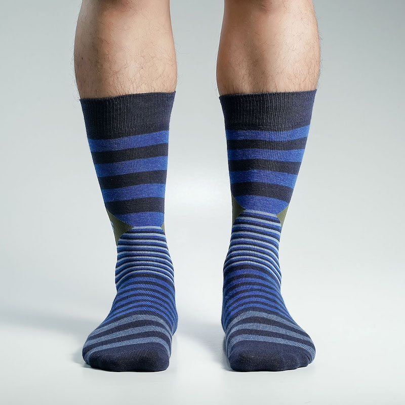 Picture of Super Dog Long Socks For Men  (Blue)