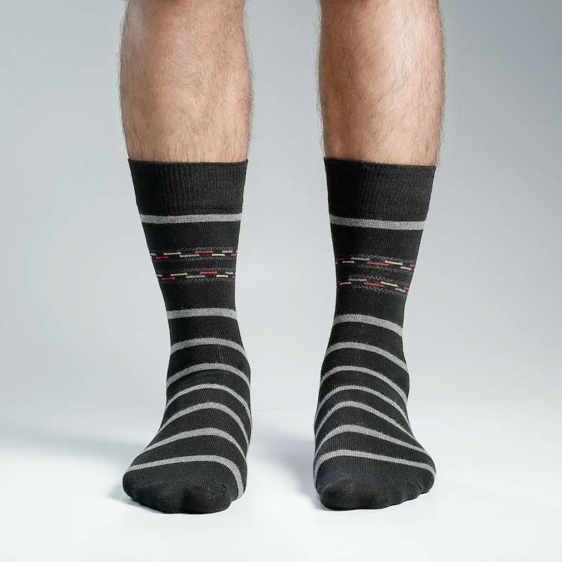 Picture of Action King Long Socks For Men  (Black)
