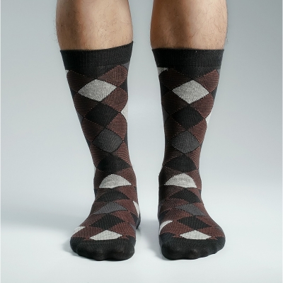 Picture of Premium Long Socks For Men  (Black)