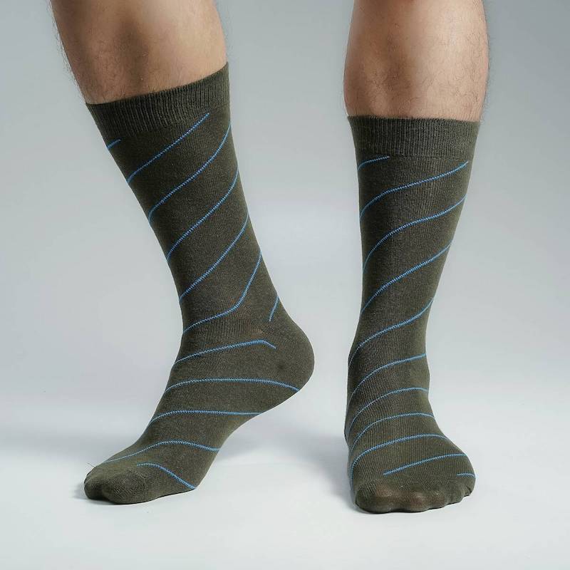 Picture of Premium Long Socks For Men  (Olive)