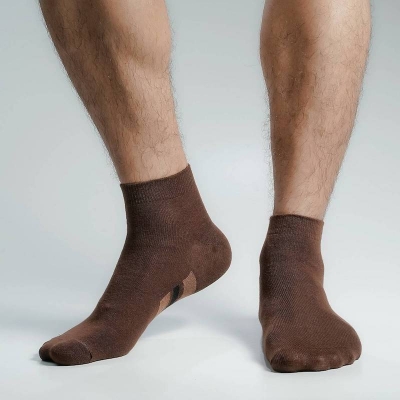 Picture of Premium Ankle Socks For Men  (Chocolate)