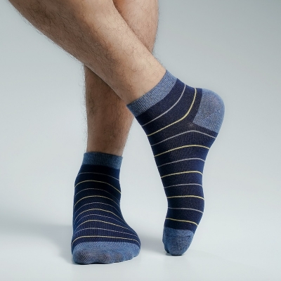 Picture of Premium Ankle Socks For Men  (Navy Blue)