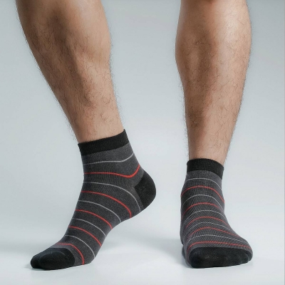 Picture of Premium Ankle Socks For Men  (Charcoal)