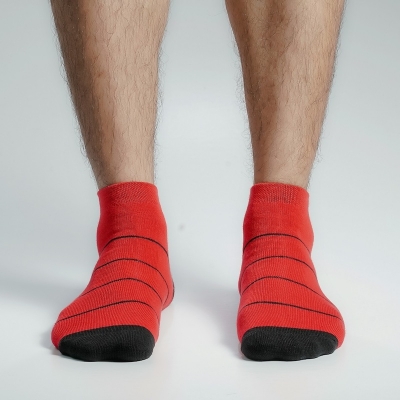 Picture of Premium Ankle Socks For Men  (Red)