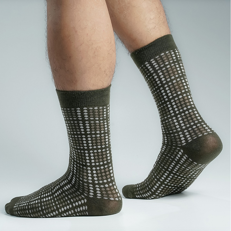 Picture of Premium Long Socks For Men  (Olive)