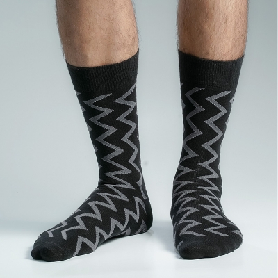 Picture of Premium Long Socks For Men  (Black)