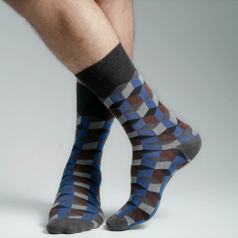 Picture of Premium Long Socks For Men  (Black)