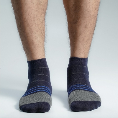 Picture of Premium Ankle Socks For Men  (Navy Blue)