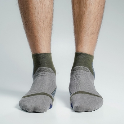 Picture of Premium Ankle Socks For Men  (Ash)