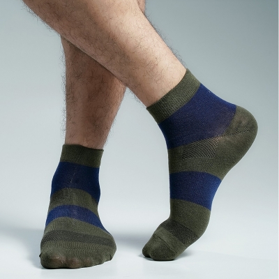 Picture of Premium Ankle Socks For Men  (Olive)