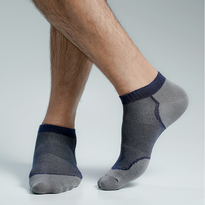 Picture of Premium Ankle Socks For Men  (Ash)