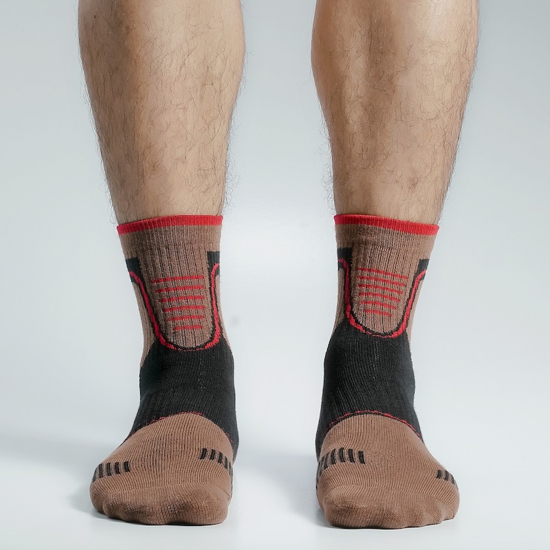 Picture of Premium Ankle Socks For Men  (Brown)