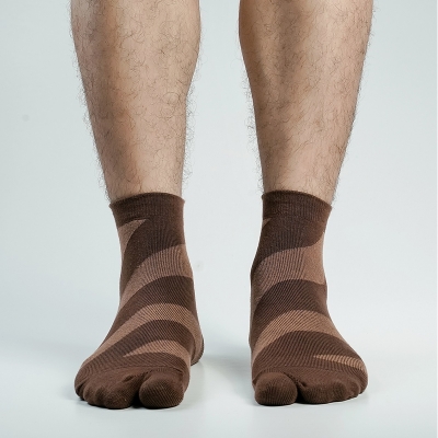 Picture of Premium Finger Socks For Men  (Chocolate)