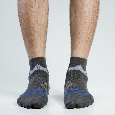 Picture of Premium Finger Socks For Men  (Charcoal)